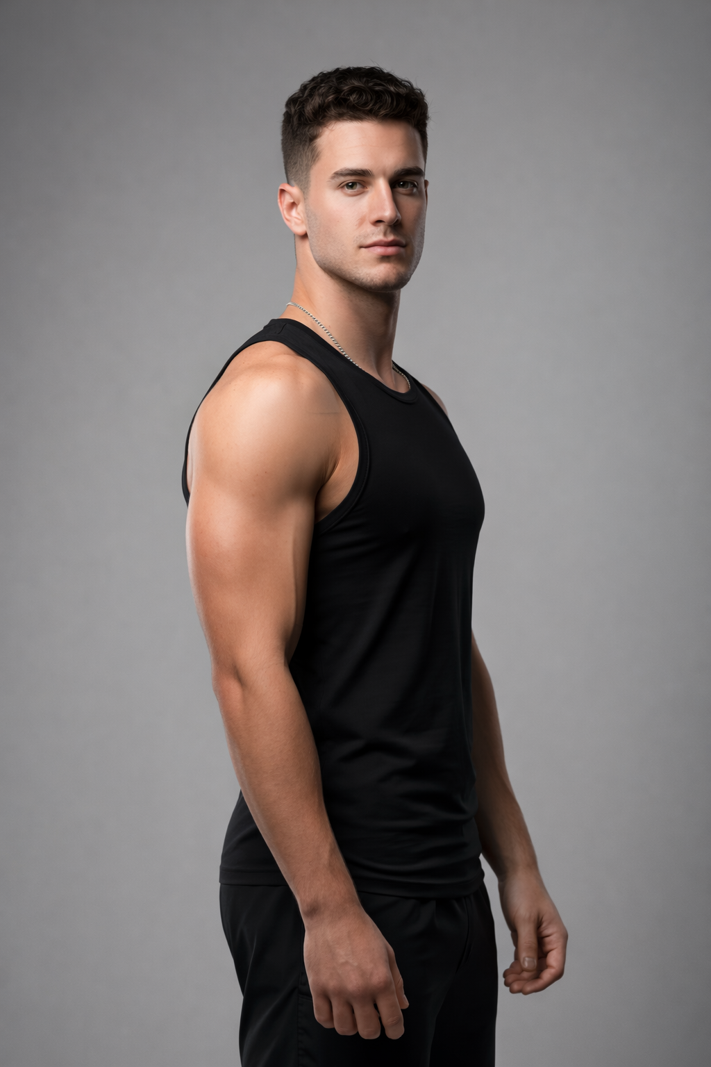  FORGE Vest men's gym sleeveless top India — Veil Rabbit activewear